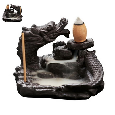 Brûleur d'encens Dragon Affectueux