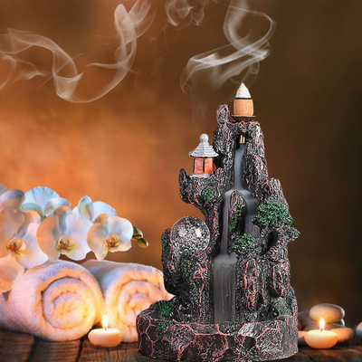 Brûleur d'encens à Reflux en Cascade