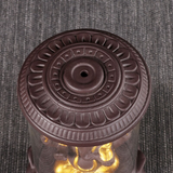 Brûleur d'encens Éléphant Ganesh Doré