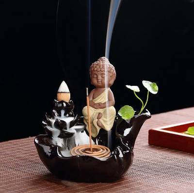 Brûleur d'Encens "Le Moine et son serpentin"
