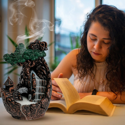 Brûleur d'encens Cascade & Nature