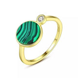 Bague Malachite