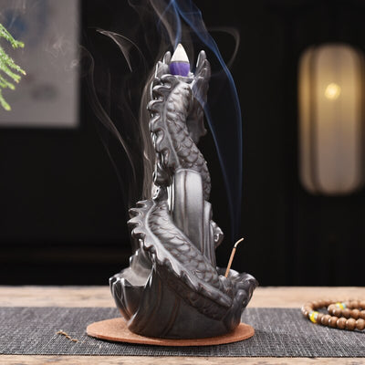 Brûleur d'encens "Le dragon Zen"