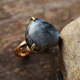 Bague Pierre Naturelle Labradorite