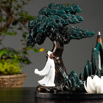 Brûleur d'Encens Cascade Rocheuse