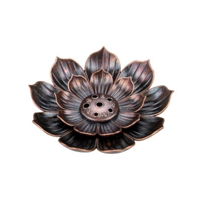 Brûleur d'encens Fleur de Lotus Bouddhiste