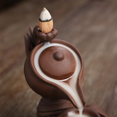 Brûleur d'Encens Main de Bouddha