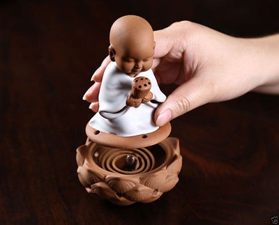 Brûleur d'Encens Bouddha Lotus