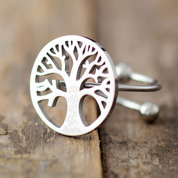 Bague Arbre De Vie Argent