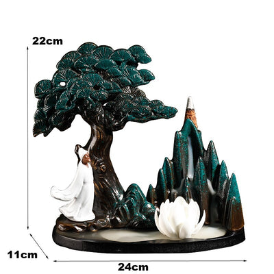 Brûleur d'Encens Cascade Rocheuse