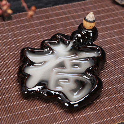 Brûleur d'encens Zen "Lettres Chinoises"