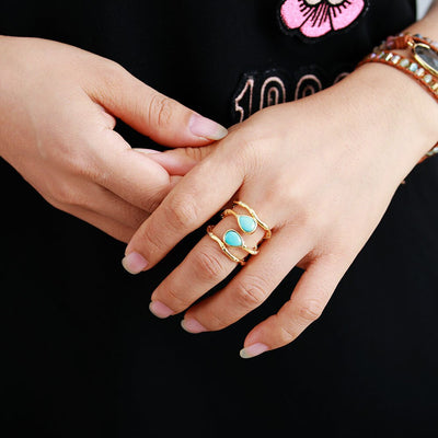 Bague Pierre de Turquoise