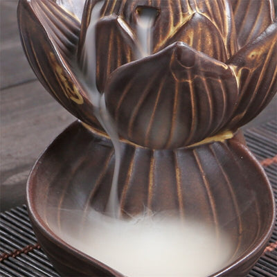Brûleur d'Encens Cascade en Lotus