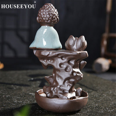 Brûleur d'Encens Moine Suspendu