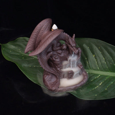 Brûleur d'encens "Le Dragon de la cascade"