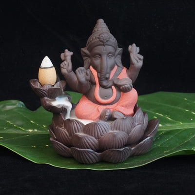 Brûleur d'encens Bouddha "Dieu Ganesh"