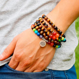 Bracelet Mala 7 Chakras