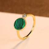 Bague Malachite