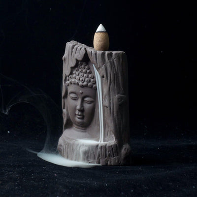 Brûleur d'encens Cascade Bouddha