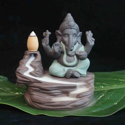 Brûleur d'encens Bouddha "Dieu Ganesh"