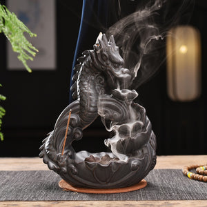 Brûleur d'encens "Le dragon Zen"