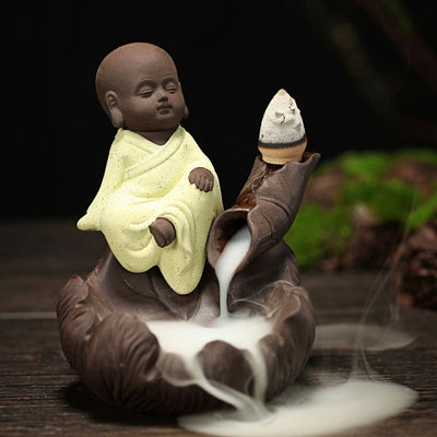 Brûleur d'encens "Le Moine et sa Cascade"