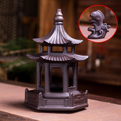 Brûleur d'Encens Japonais "Pagode Zen"