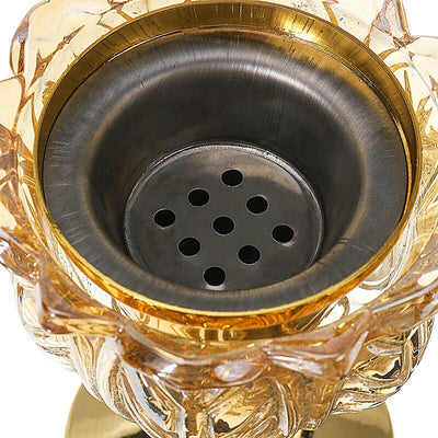 Brûleur d'Encens Oriental en Cristal