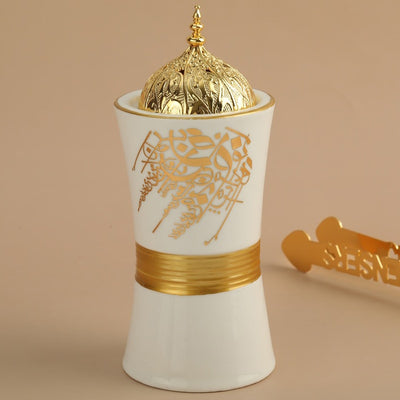 Brûleur d'encens Oriental avec Couvercle