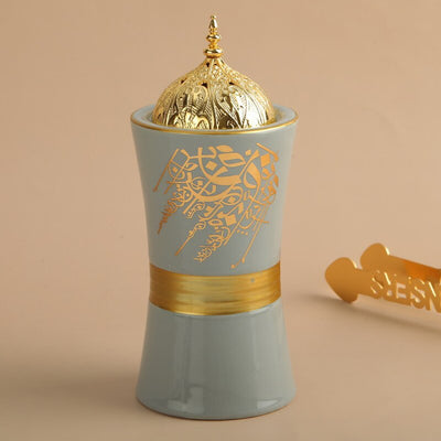 Brûleur d'encens Oriental avec Couvercle