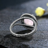 Bague en Quartz Rose