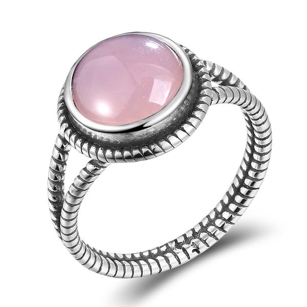 Bague en Quartz Rose