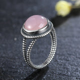 Bague en Quartz Rose