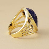 Bague en Lapis Lazuli ou Labradorite