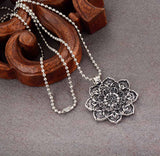 Collier de méditation fleur de lotus