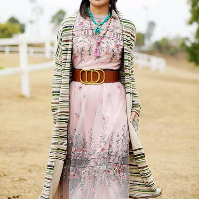 Collier "Réflexion Profonde" en Jaspe Océan et Druzy