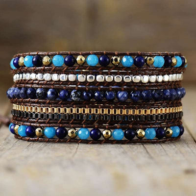 Bracelet "Force et Puissance" en Jade et Pyrite